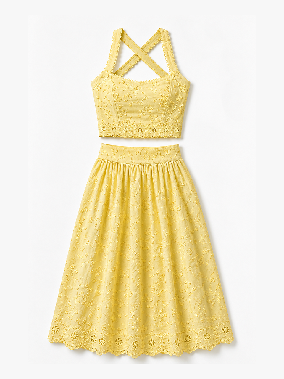 Conjunto Midi de Laise Amarelo Bella di Sole